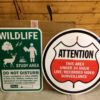 庭用看板の輸入|Road traffic signsにて購入