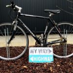 【外構】Cannondale (キャノンデール)Roadwarrior 600を庭のオブジェとして再利用|自転車を庭に飾りました