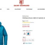 【パタゴニア個人輸入】saintbernard.comでPatagonia nano air hoody(ナノエアフーディ)が2万前後で買えそう