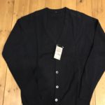 仕事用に無印良品・ヤクウールカーディガンを買いました