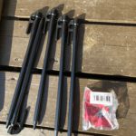 村の鍛冶屋でエリステ28cmとアルミ自在金具を購入