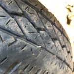 パンクで軽トラが蛇行した件