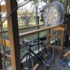 タイヤラックと自転車置き場をDIY
